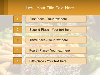 A Man And Woman Sitting At A Table With A Plate Of Food PowerPoint Template