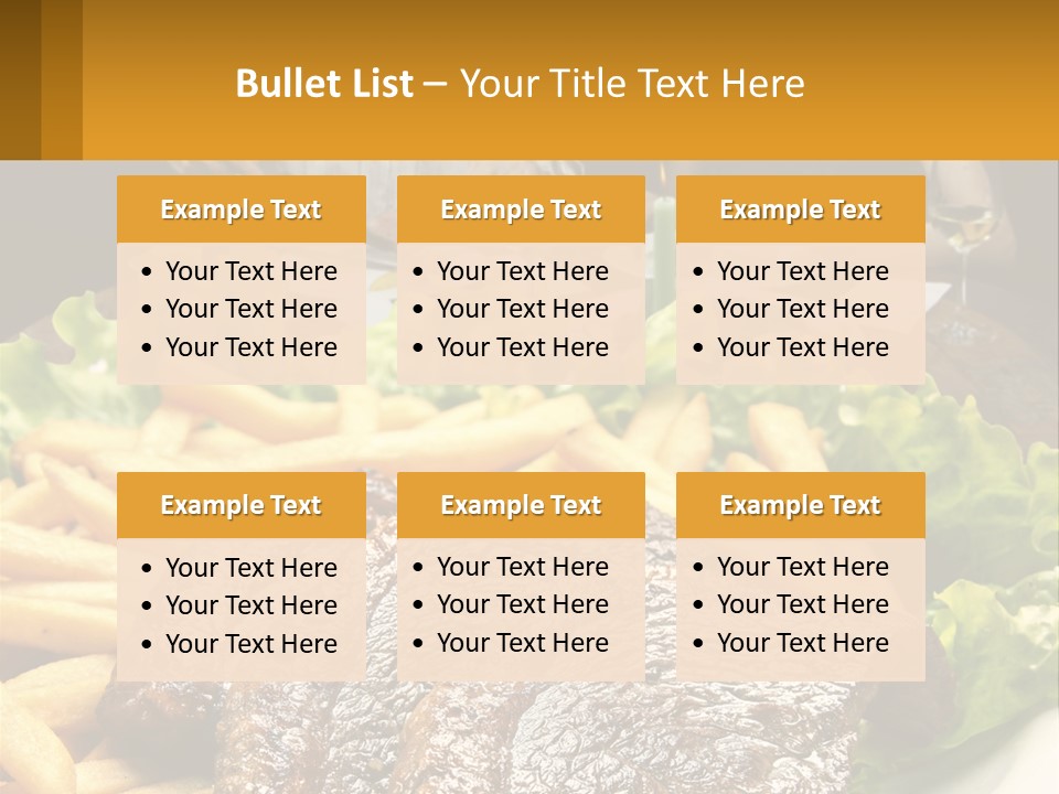 A Man And Woman Sitting At A Table With A Plate Of Food PowerPoint Template