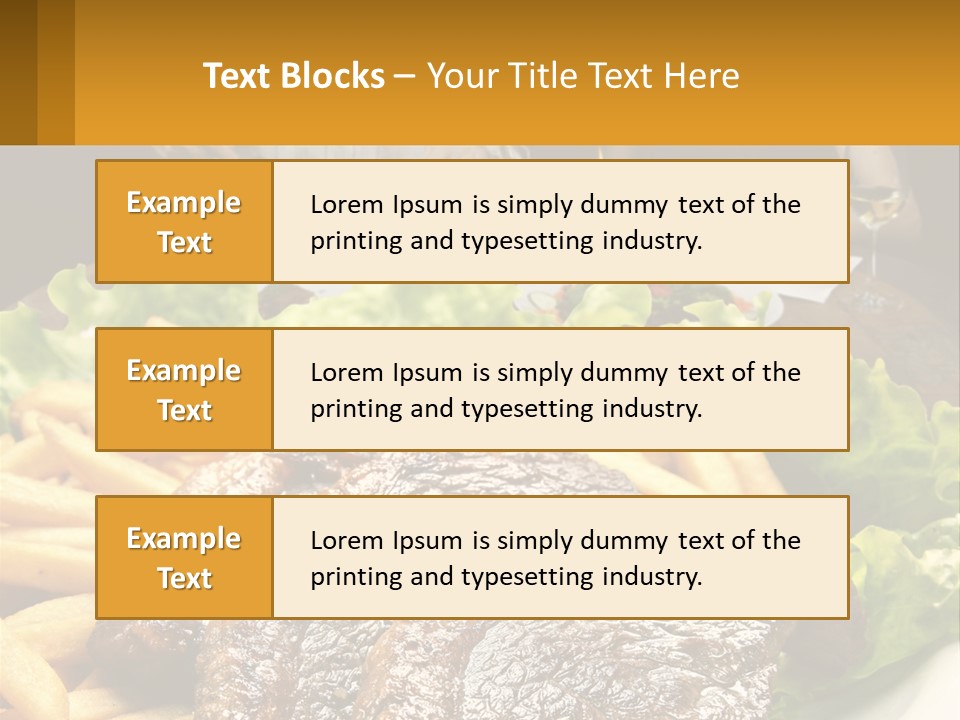 A Man And Woman Sitting At A Table With A Plate Of Food PowerPoint Template