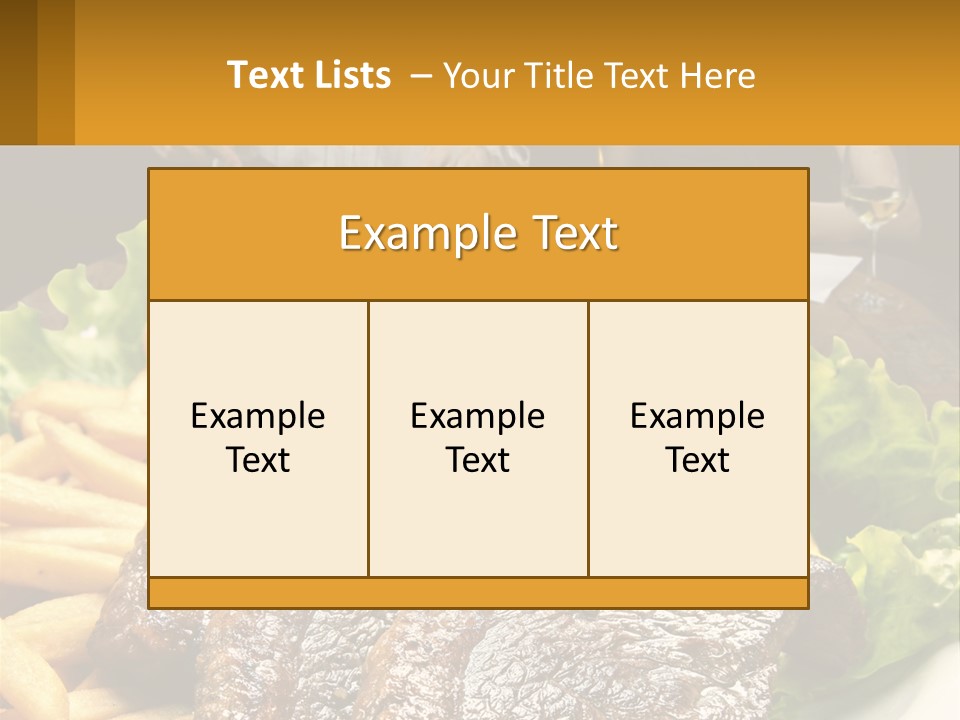 A Man And Woman Sitting At A Table With A Plate Of Food PowerPoint Template