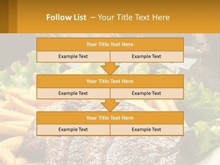 A Man And Woman Sitting At A Table With A Plate Of Food PowerPoint Template