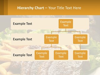 A Man And Woman Sitting At A Table With A Plate Of Food PowerPoint Template