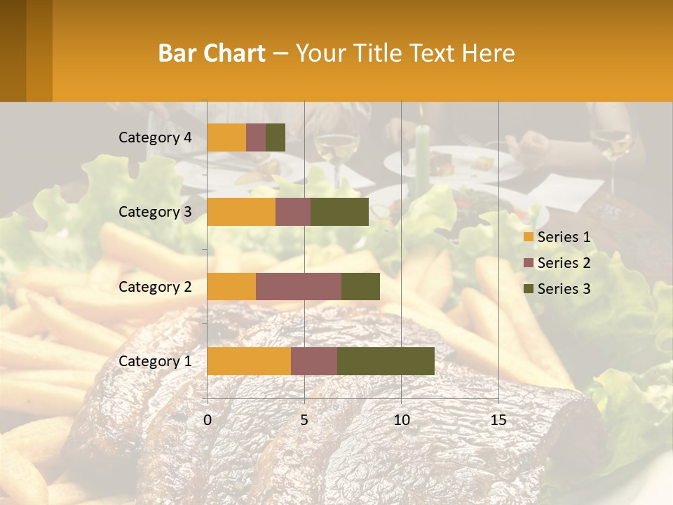 A Man And Woman Sitting At A Table With A Plate Of Food PowerPoint Template