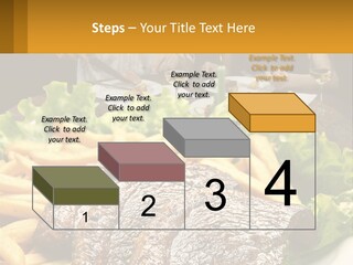 A Man And Woman Sitting At A Table With A Plate Of Food PowerPoint Template