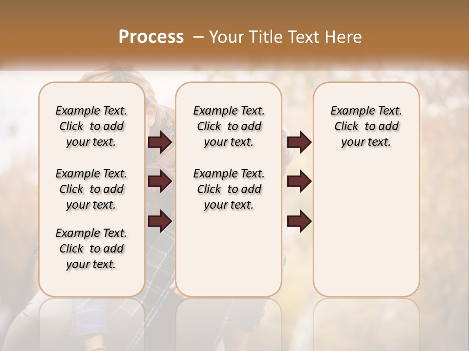 A Man Carrying A Woman On His Back PowerPoint Template