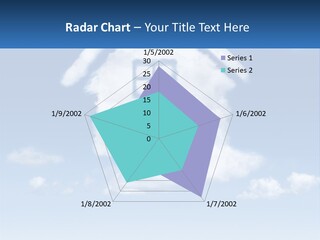 A Cloud Shaped House With A Blue Sky In The Background PowerPoint Template