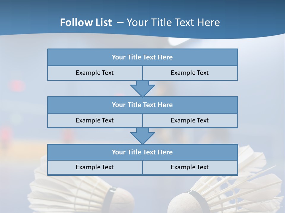 A Couple Of White Bats Sitting On Top Of A Blue Floor PowerPoint Template