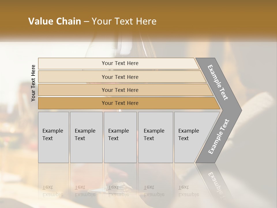 A Person Holding A Glass Of Wine In Their Hand PowerPoint Template