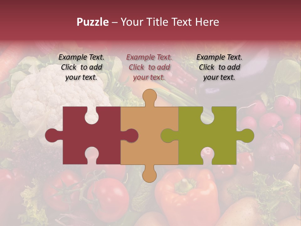 A Large Pile Of Vegetables With A Name Of Presentation PowerPoint Template