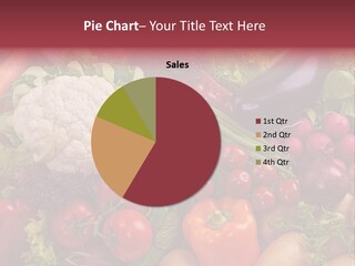 A Large Pile Of Vegetables With A Name Of Presentation PowerPoint Template