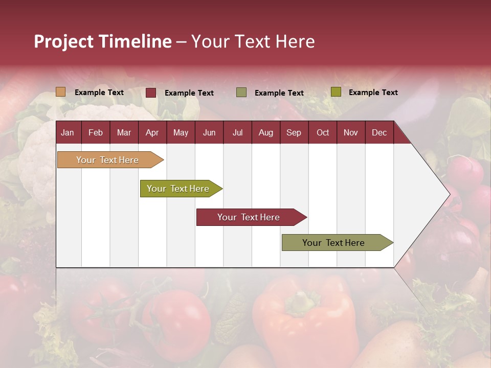 A Large Pile Of Vegetables With A Name Of Presentation PowerPoint Template