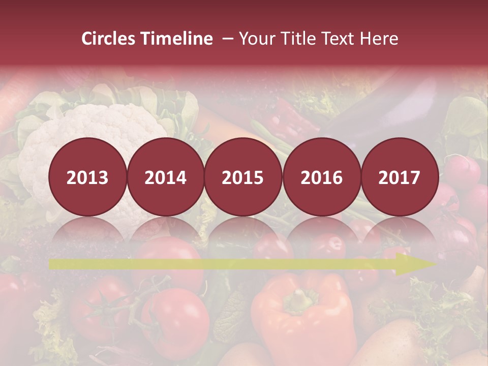 A Large Pile Of Vegetables With A Name Of Presentation PowerPoint Template