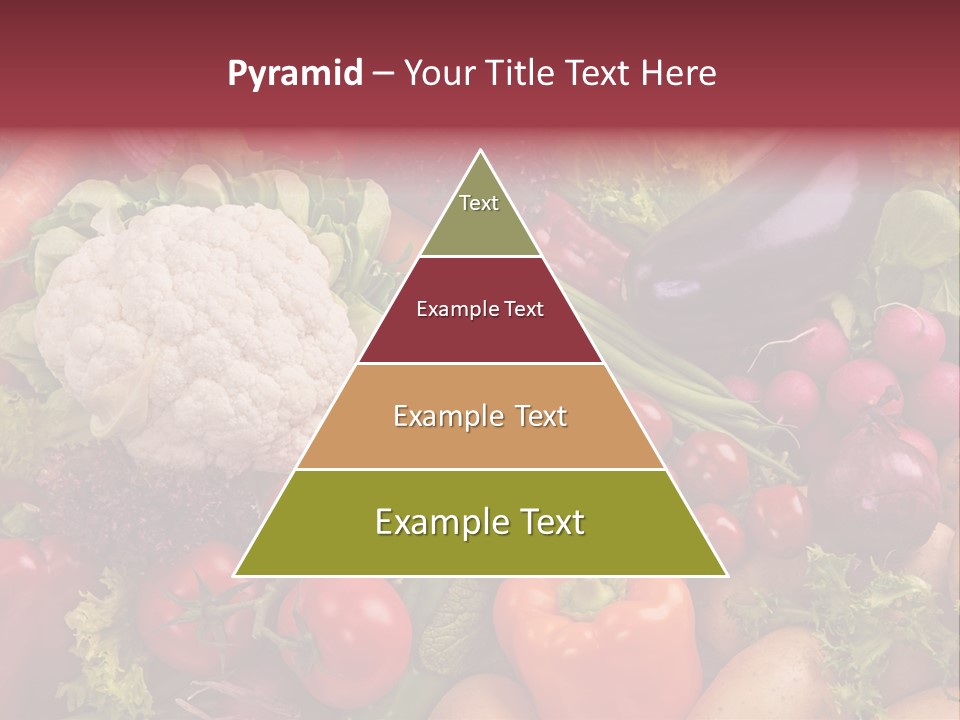 A Large Pile Of Vegetables With A Name Of Presentation PowerPoint Template