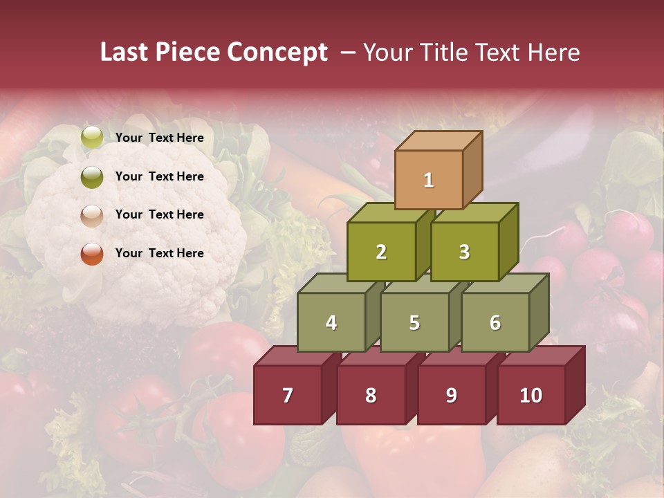 A Large Pile Of Vegetables With A Name Of Presentation PowerPoint Template