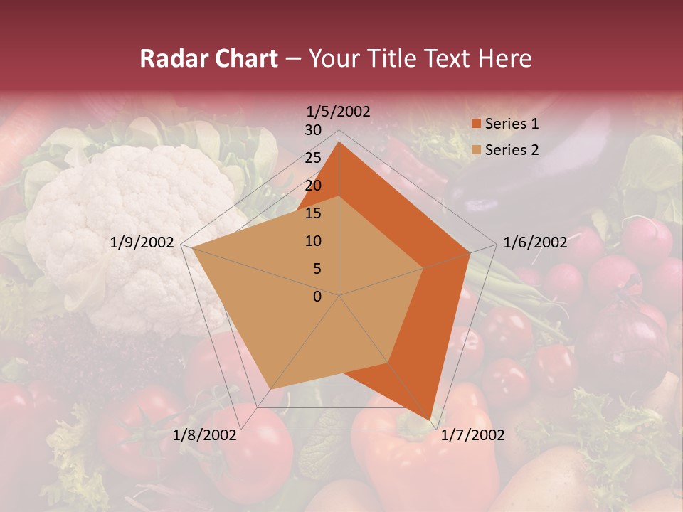 A Large Pile Of Vegetables With A Name Of Presentation PowerPoint Template