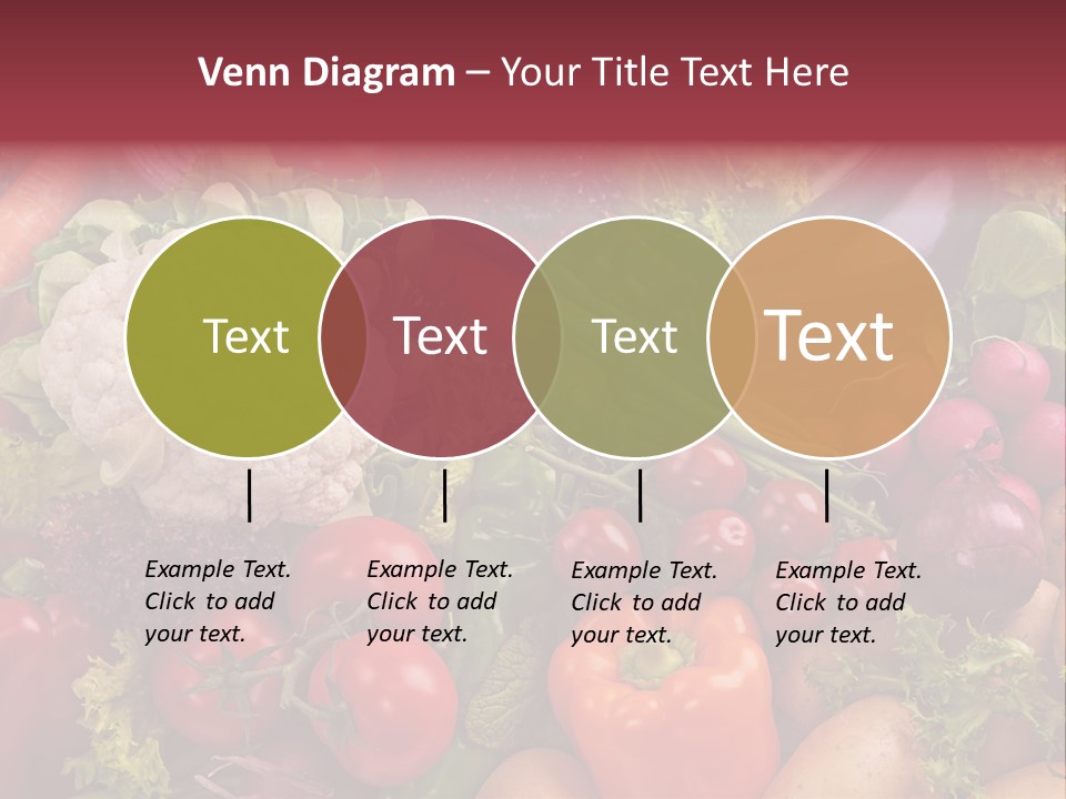 A Large Pile Of Vegetables With A Name Of Presentation PowerPoint Template