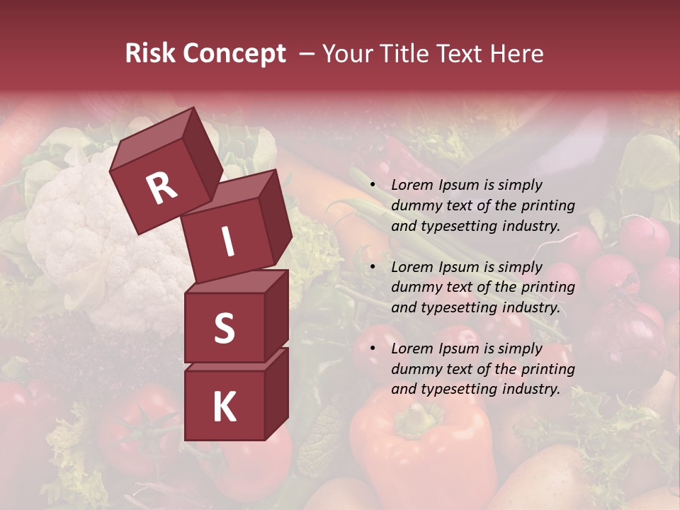 A Large Pile Of Vegetables With A Name Of Presentation PowerPoint Template