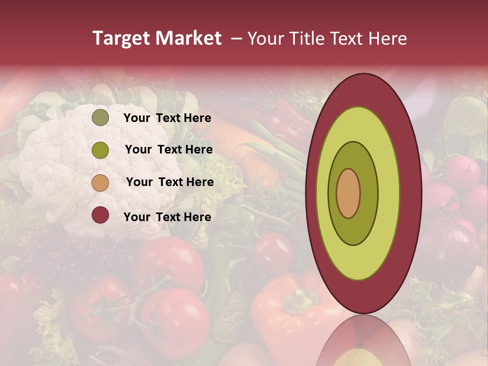 A Large Pile Of Vegetables With A Name Of Presentation PowerPoint Template