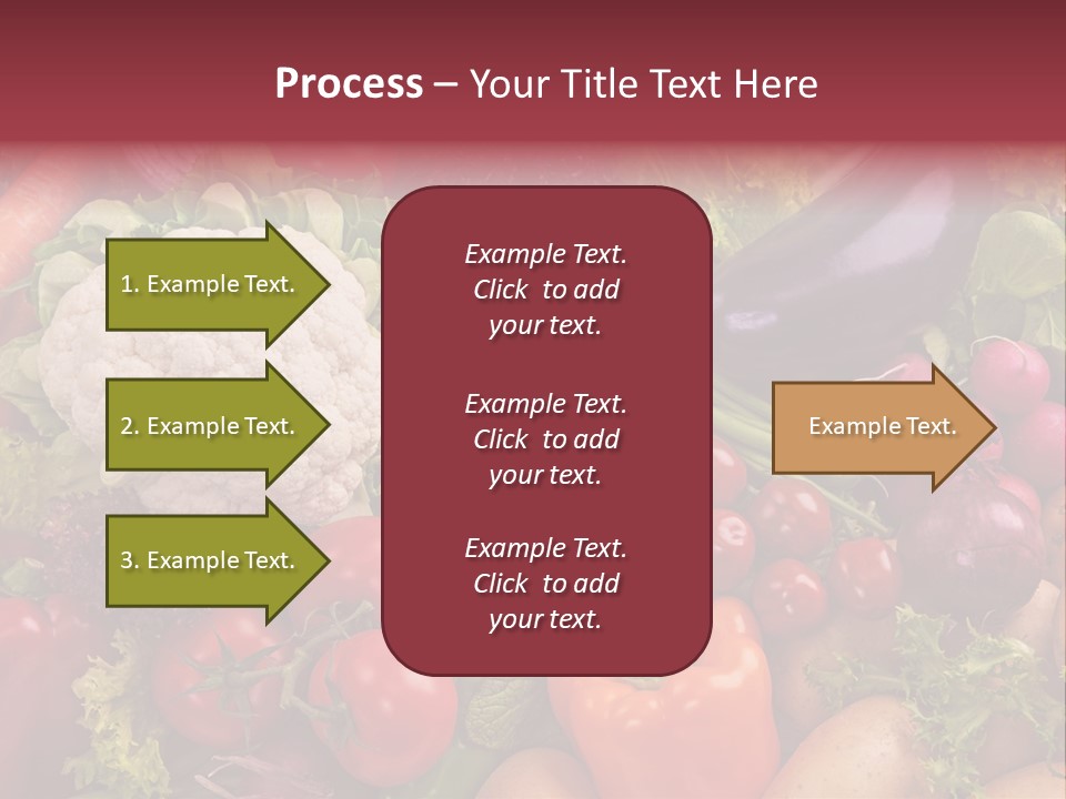 A Large Pile Of Vegetables With A Name Of Presentation PowerPoint Template