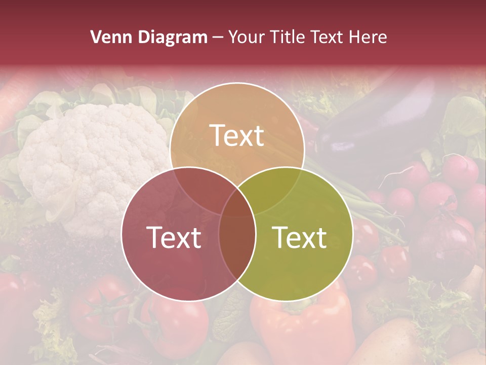 A Large Pile Of Vegetables With A Name Of Presentation PowerPoint Template