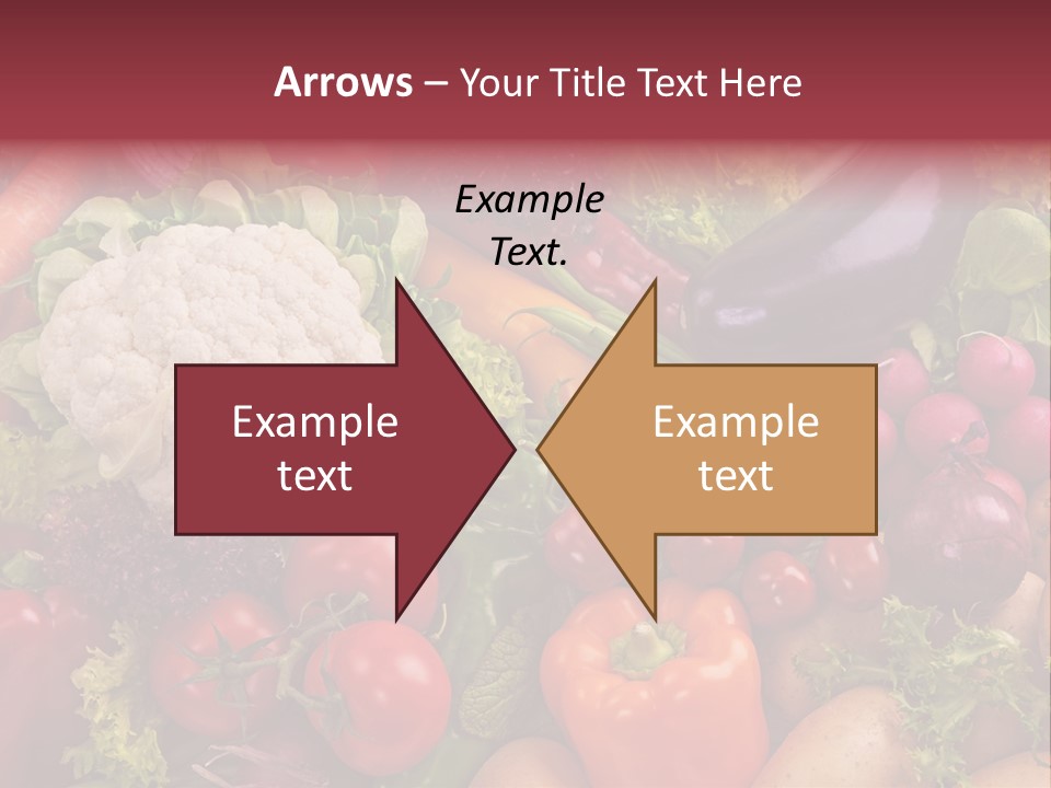 A Large Pile Of Vegetables With A Name Of Presentation PowerPoint Template