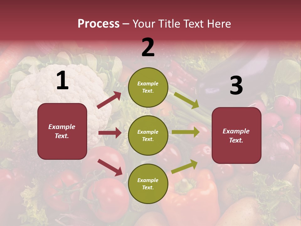 A Large Pile Of Vegetables With A Name Of Presentation PowerPoint Template