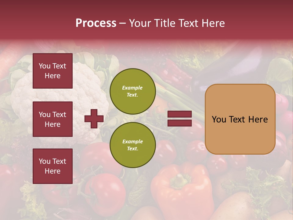 A Large Pile Of Vegetables With A Name Of Presentation PowerPoint Template