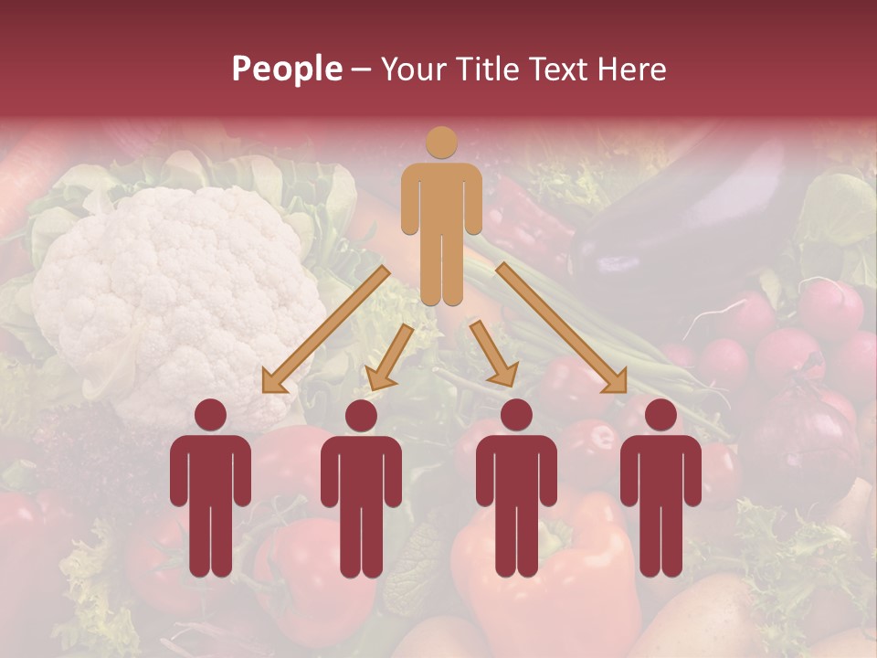 A Large Pile Of Vegetables With A Name Of Presentation PowerPoint Template