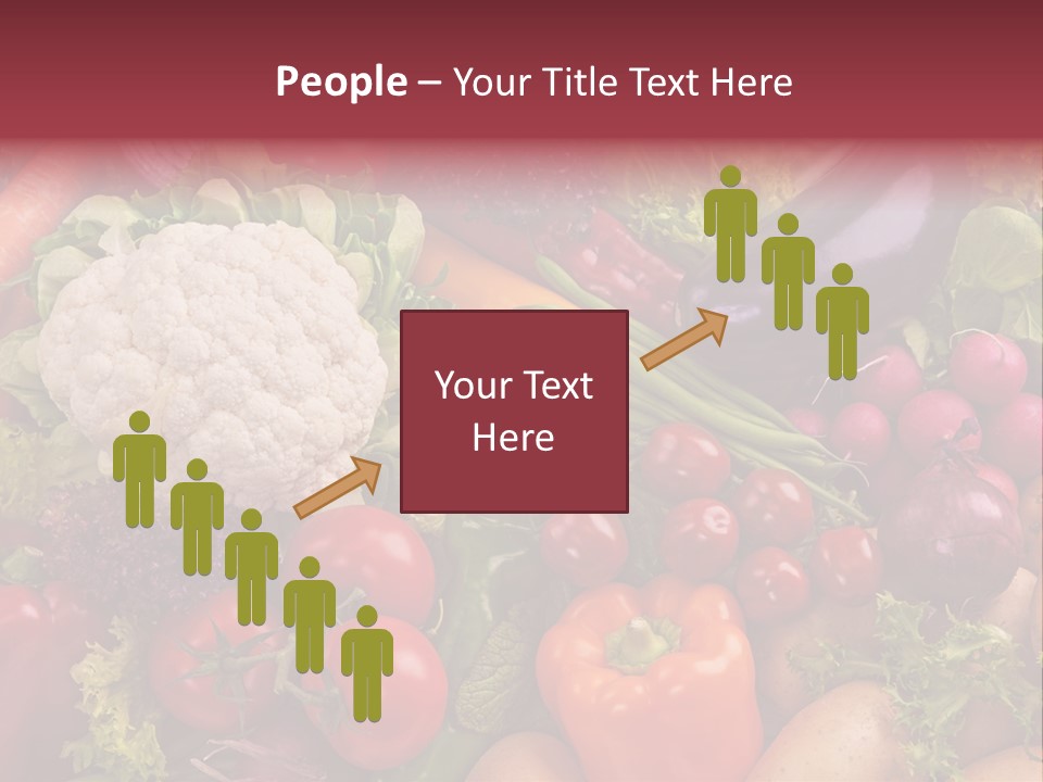 A Large Pile Of Vegetables With A Name Of Presentation PowerPoint Template