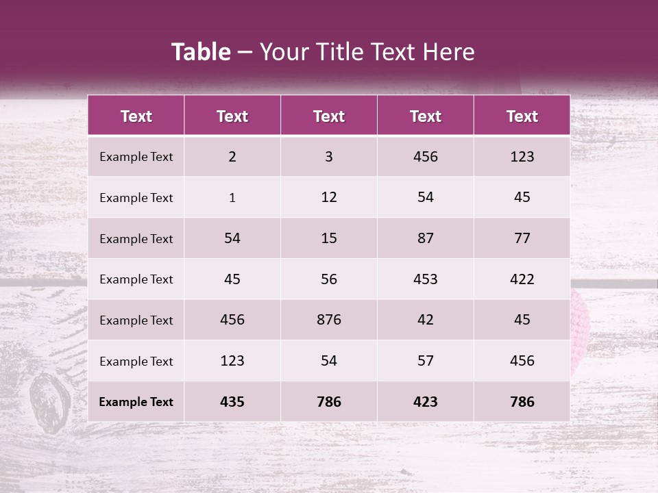 A Group Of Hearts Hanging On A Clothes Line PowerPoint Template