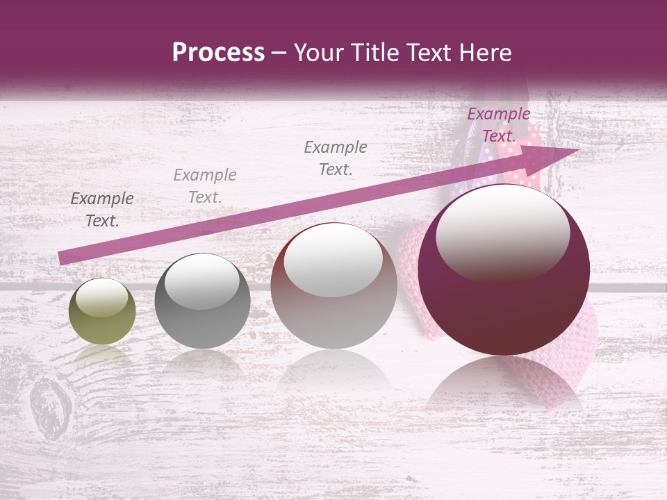 A Group Of Hearts Hanging On A Clothes Line PowerPoint Template