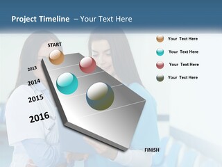 Two Women In Scrubs Are Looking At A Tablet PowerPoint Template