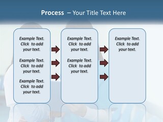 Two Women In Scrubs Are Looking At A Tablet PowerPoint Template