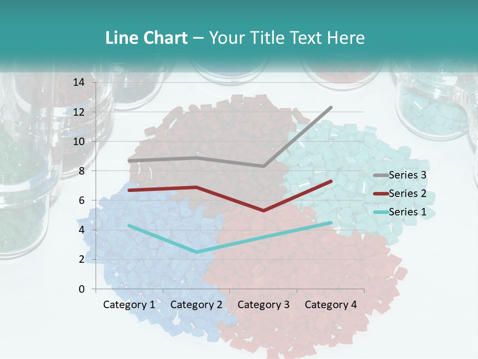 A Bunch Of Different Colored Rocks On A Table PowerPoint Template