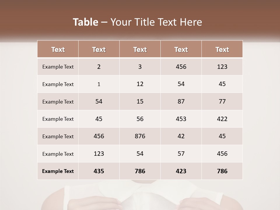 A Woman With White Hair And Sunglasses On Her Face PowerPoint Template