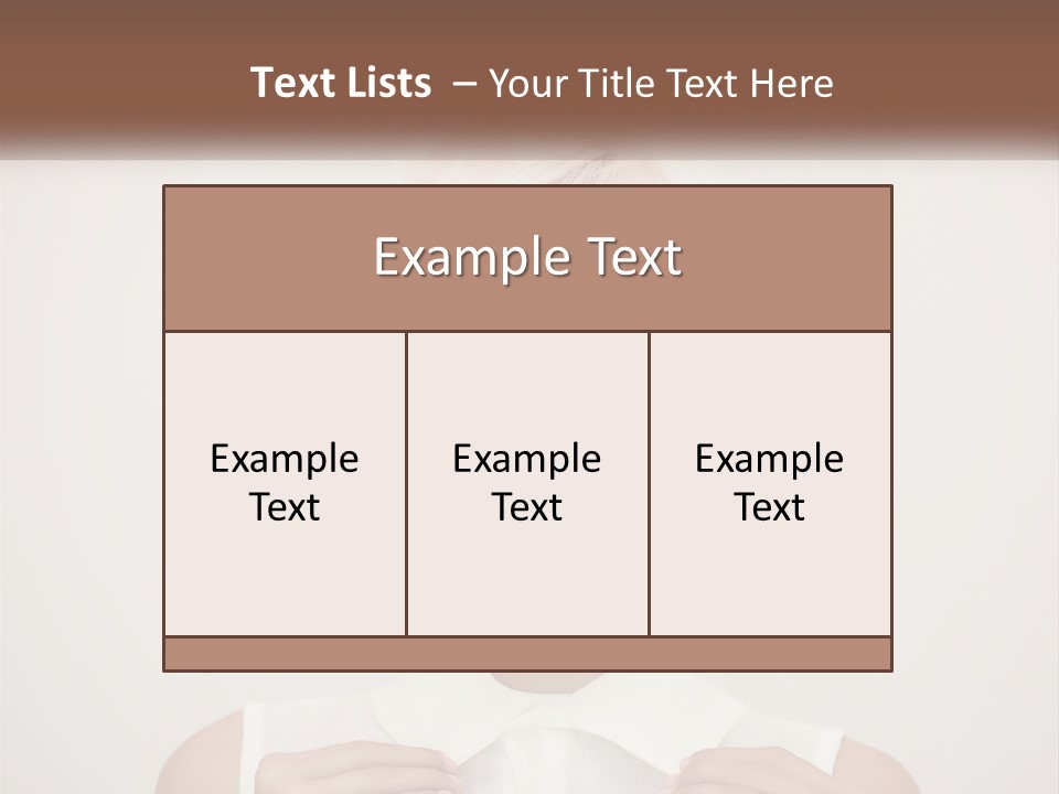 A Woman With White Hair And Sunglasses On Her Face PowerPoint Template
