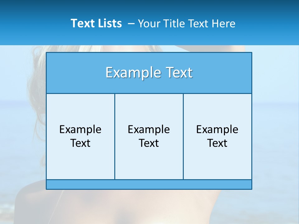 A Woman In Sunglasses Holding Up A Sign PowerPoint Template