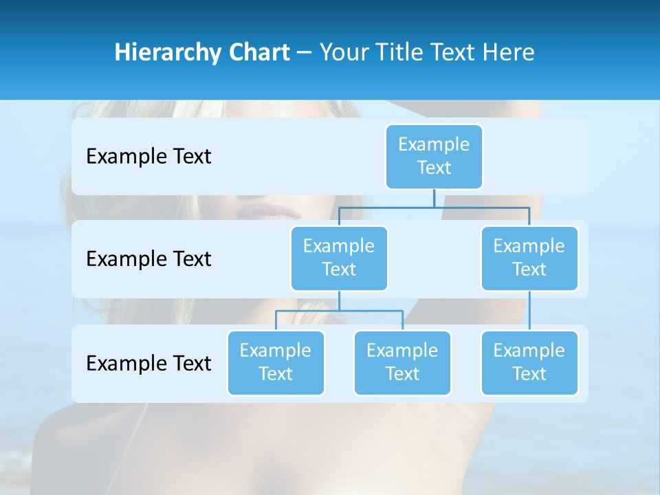 A Woman In Sunglasses Holding Up A Sign PowerPoint Template