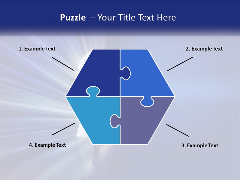 A Man Standing In Front Of A Keyhole Powerpoint Presentation PowerPoint Template