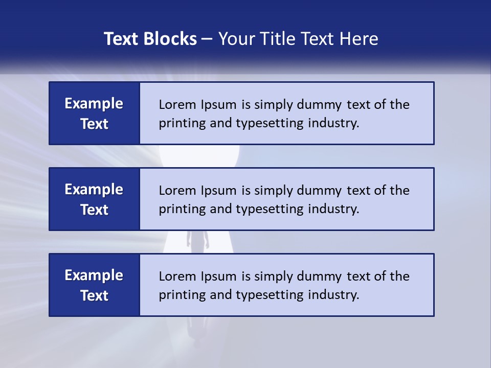A Man Standing In Front Of A Keyhole Powerpoint Presentation PowerPoint Template