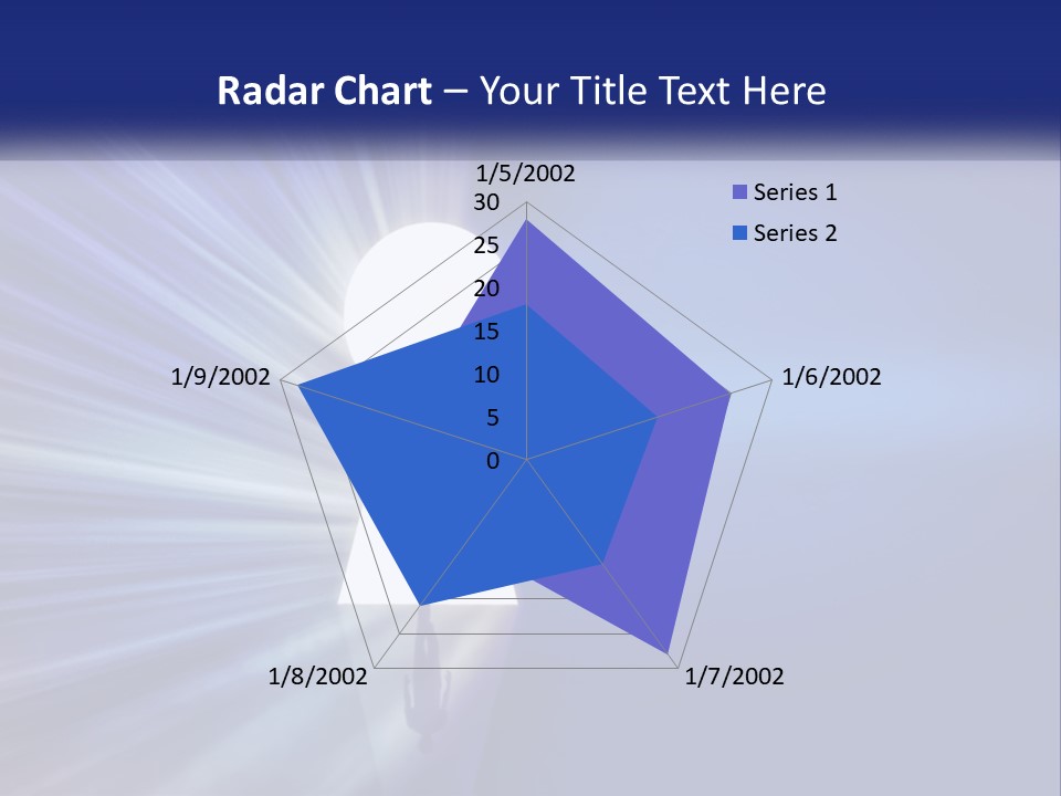 A Man Standing In Front Of A Keyhole Powerpoint Presentation PowerPoint Template