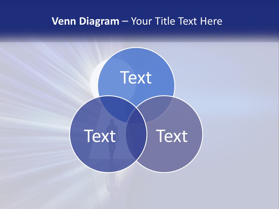 A Man Standing In Front Of A Keyhole Powerpoint Presentation PowerPoint Template