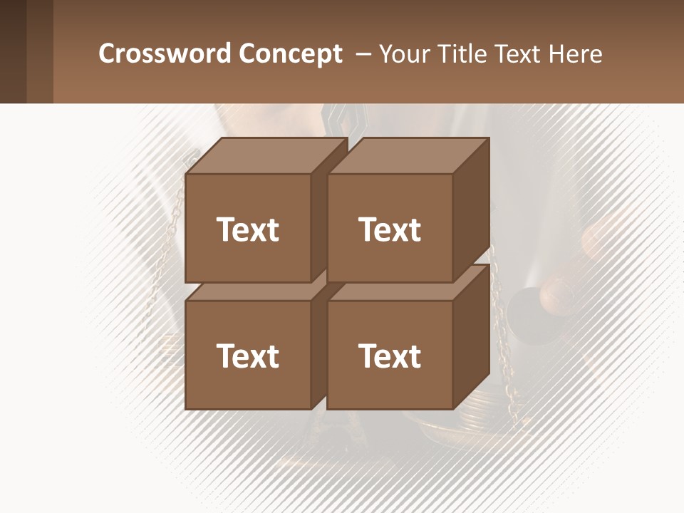 A Man Holding A Scale Of Justice In Front Of His Face PowerPoint Template