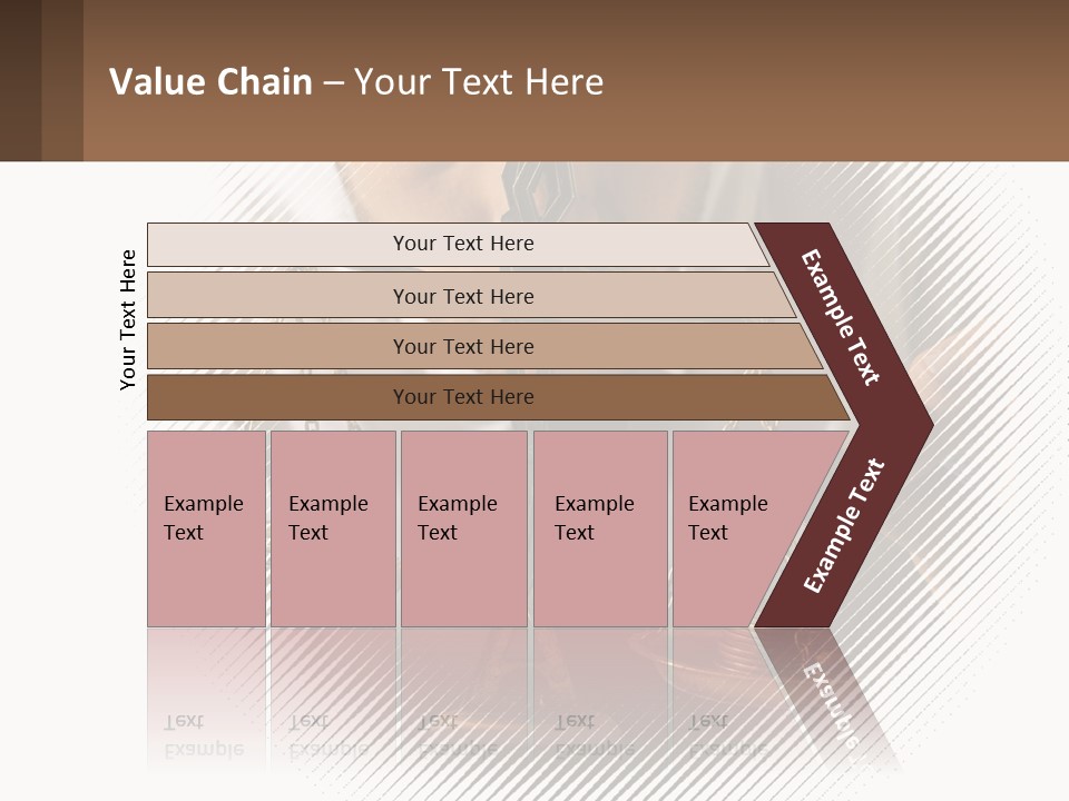 A Man Holding A Scale Of Justice In Front Of His Face PowerPoint Template
