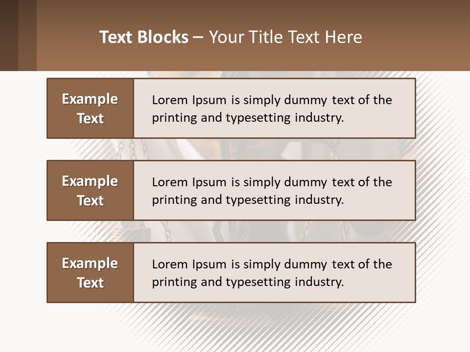 A Man Holding A Scale Of Justice In Front Of His Face PowerPoint Template
