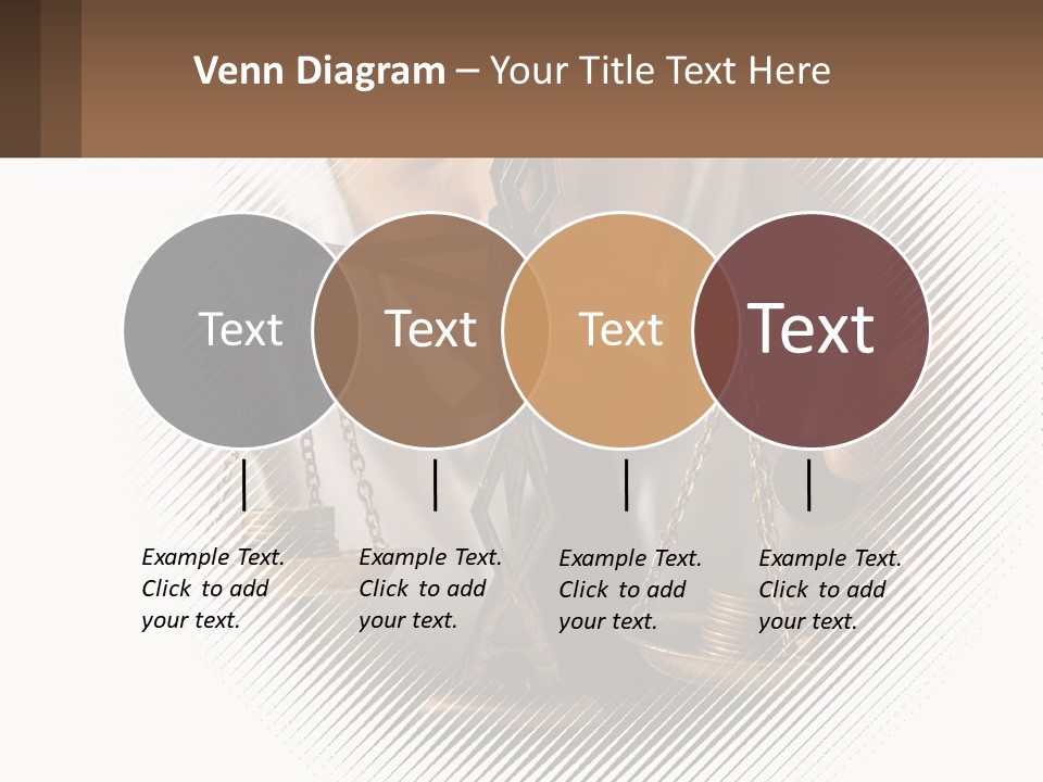 A Man Holding A Scale Of Justice In Front Of His Face PowerPoint Template