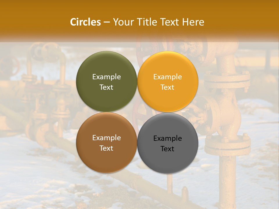 A Yellow Fire Hydrant With A Red Valve PowerPoint Template