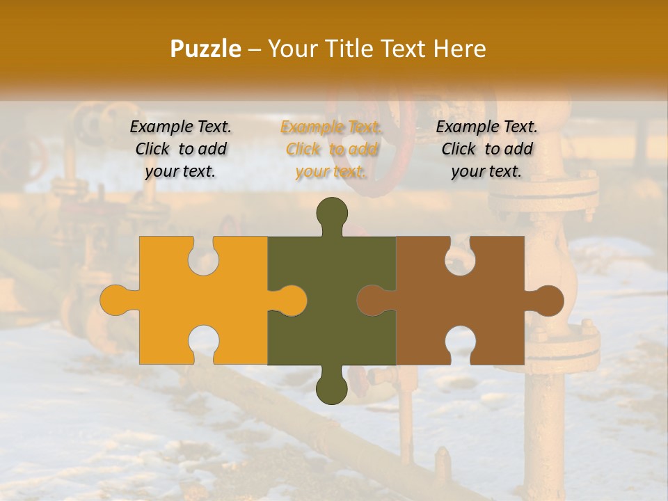 A Yellow Fire Hydrant With A Red Valve PowerPoint Template