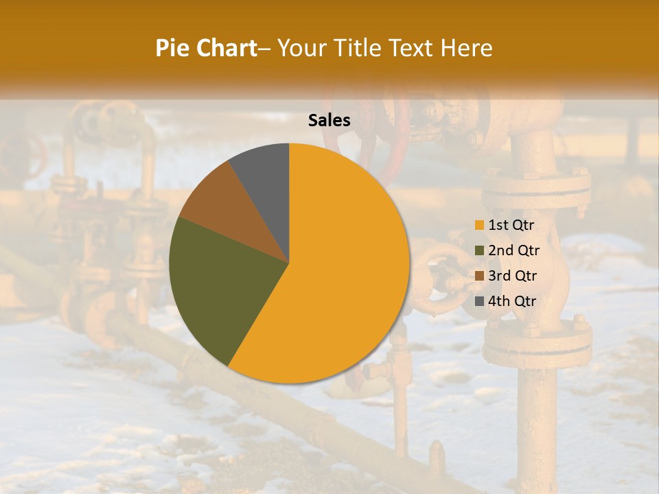 A Yellow Fire Hydrant With A Red Valve PowerPoint Template