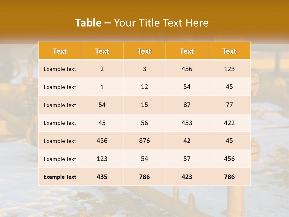 A Yellow Fire Hydrant With A Red Valve PowerPoint Template